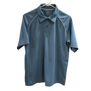 ALO Yoga Blue Polo Shirt